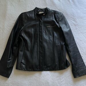 Ann Taylor Loft Leather Jacket